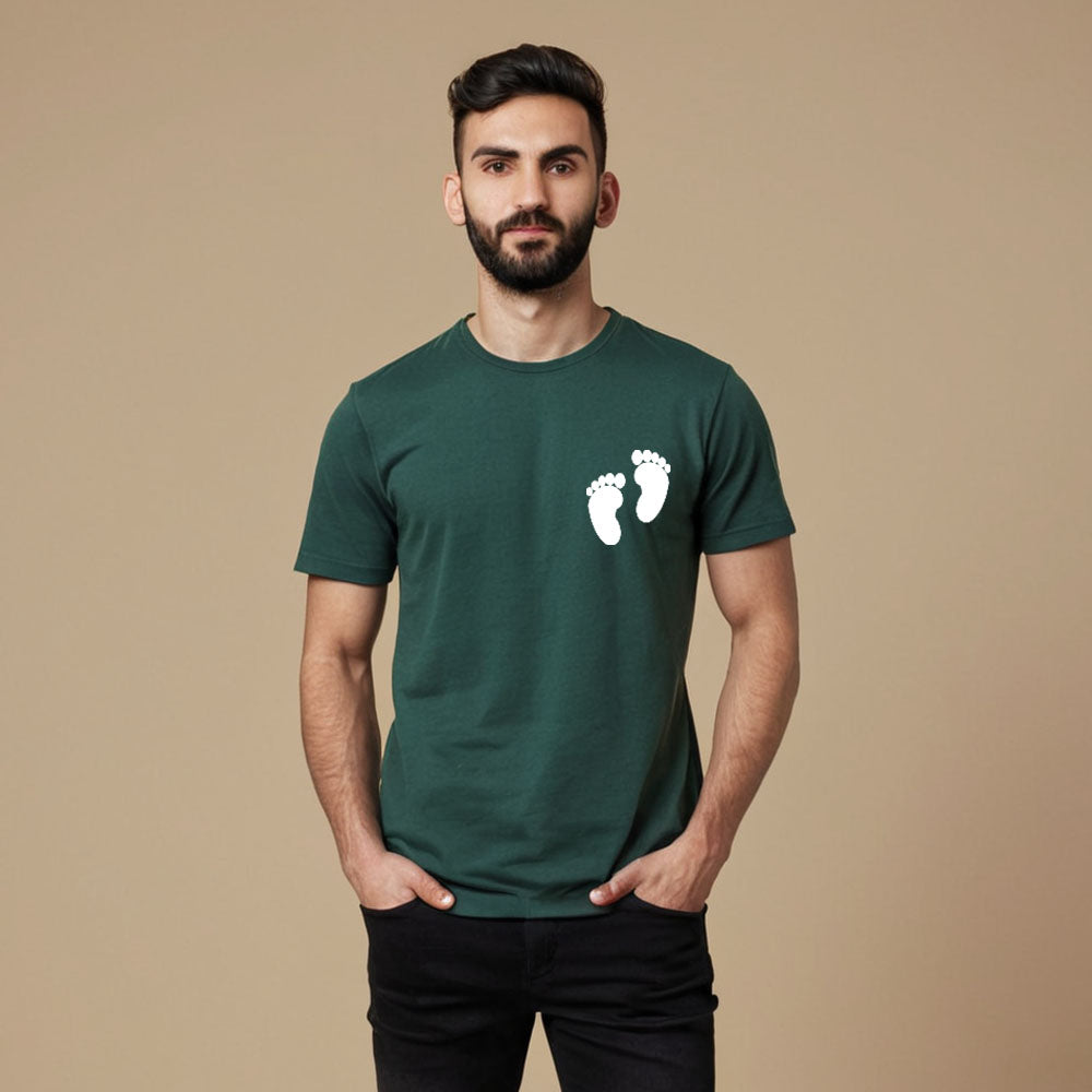 Diseños Flag Green Graphic Tee - Baby Foot Prints