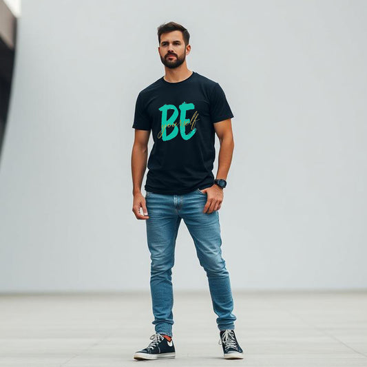 BE Yourself Bold Statement T-Shirt - Diseños