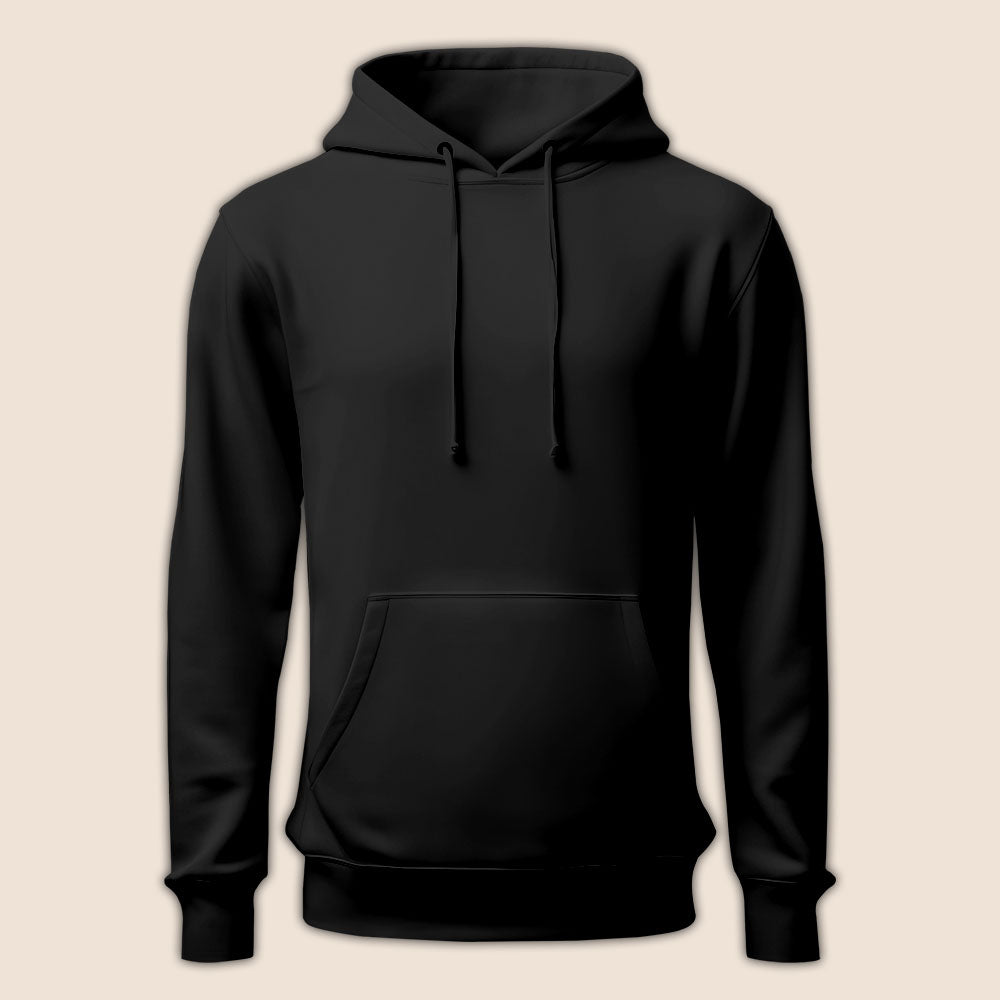 Diseños Classic Black Hoodie