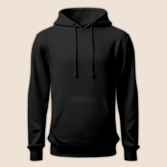 Diseños Classic Black Hoodie