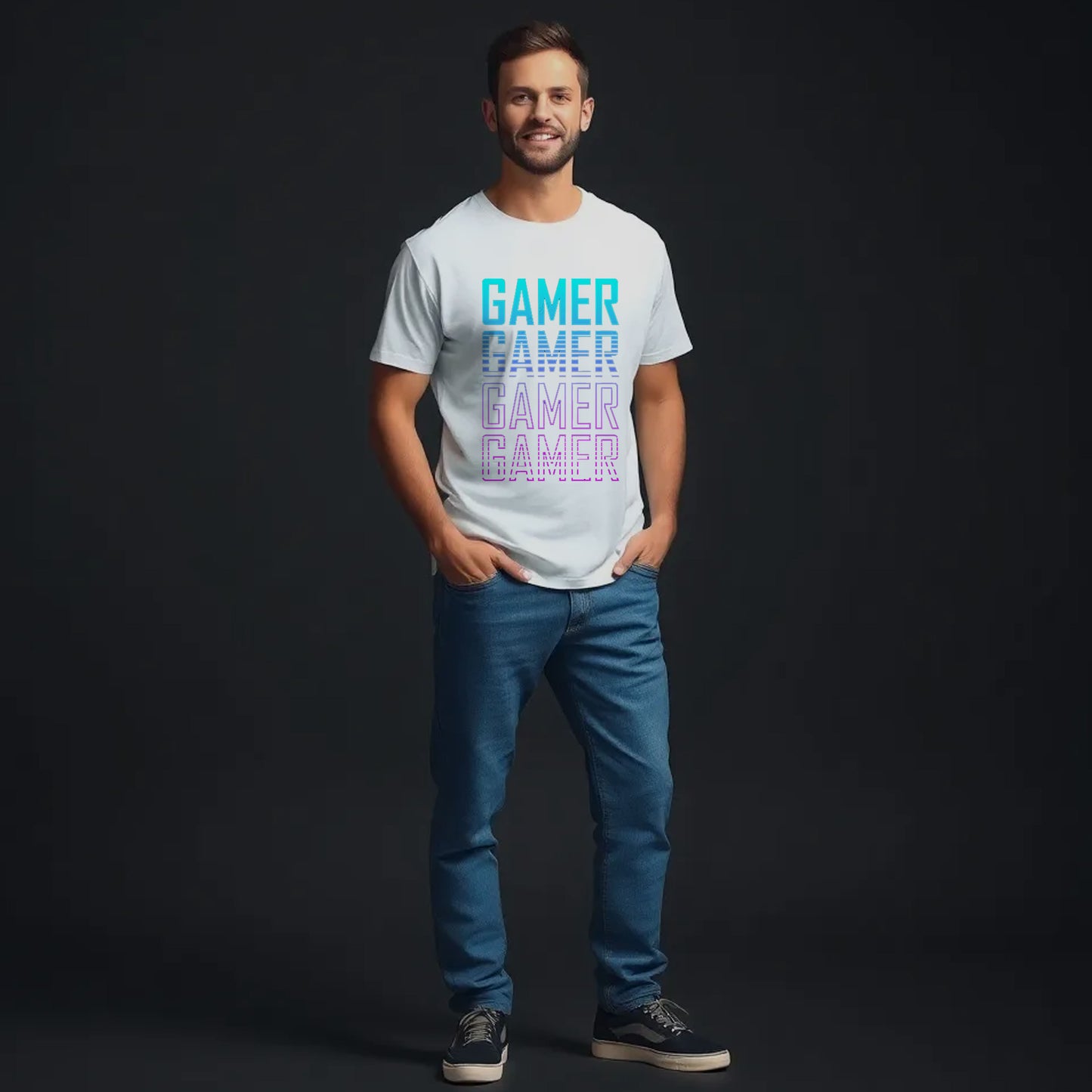 Layered GAMER T-Shirt - Diseños