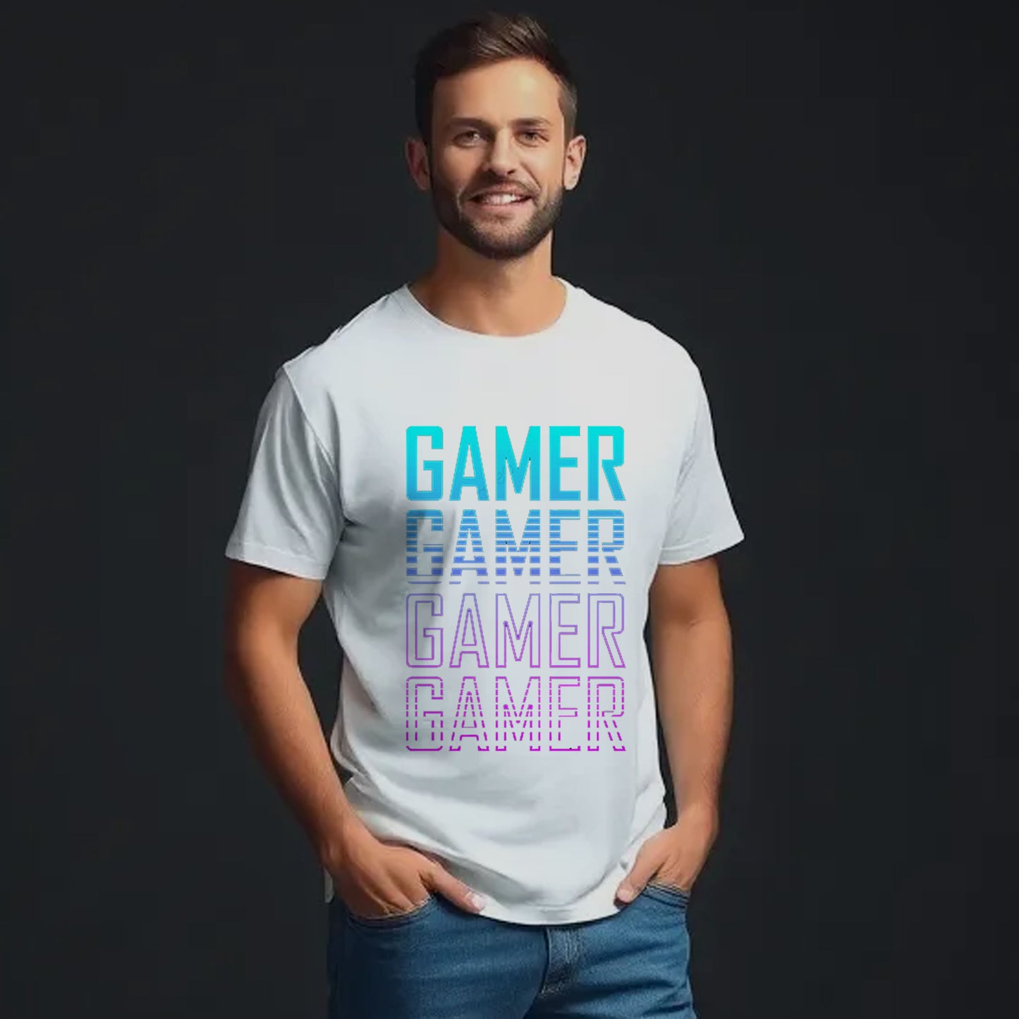 Layered GAMER T-Shirt - Diseños