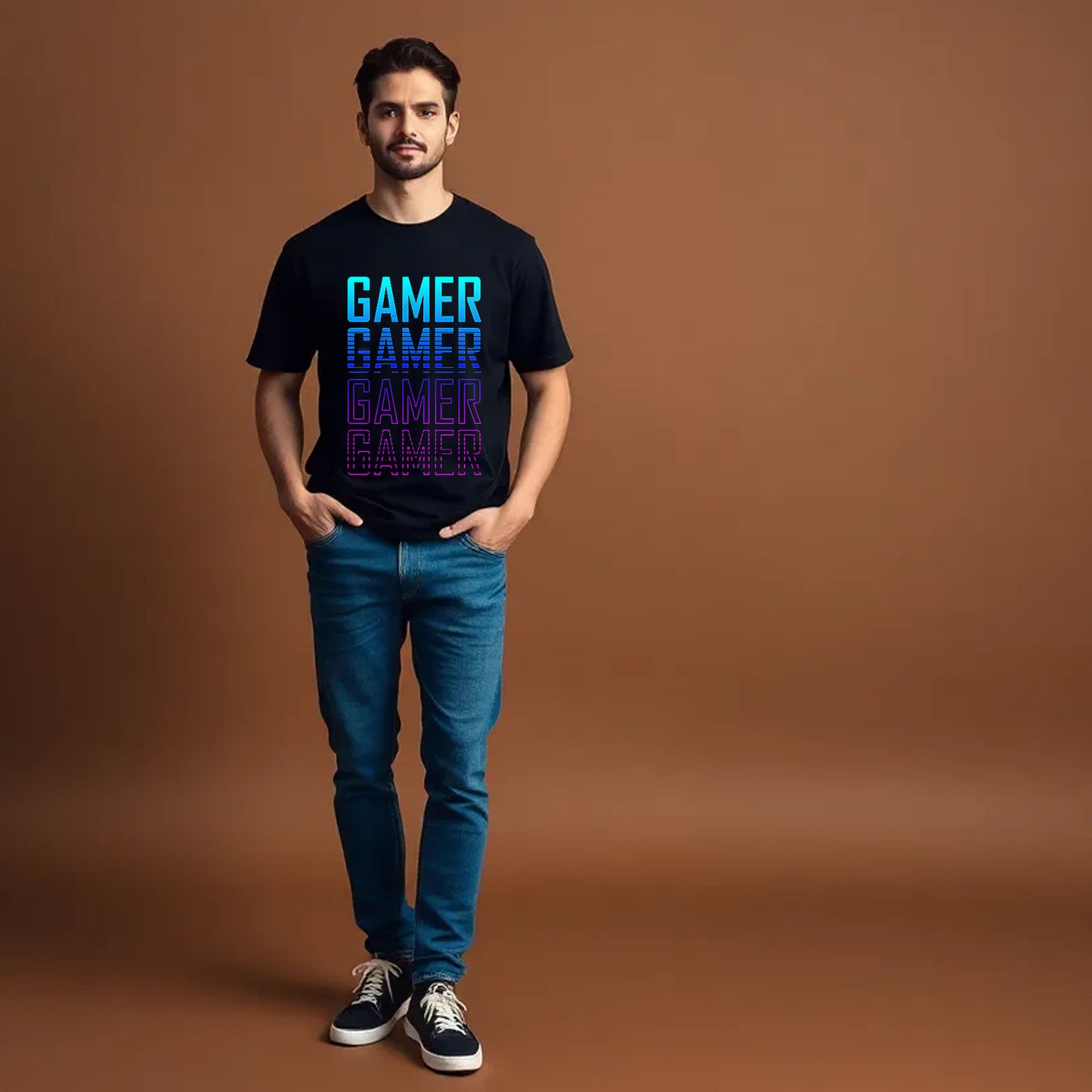 Layered GAMER T-Shirt - Diseños