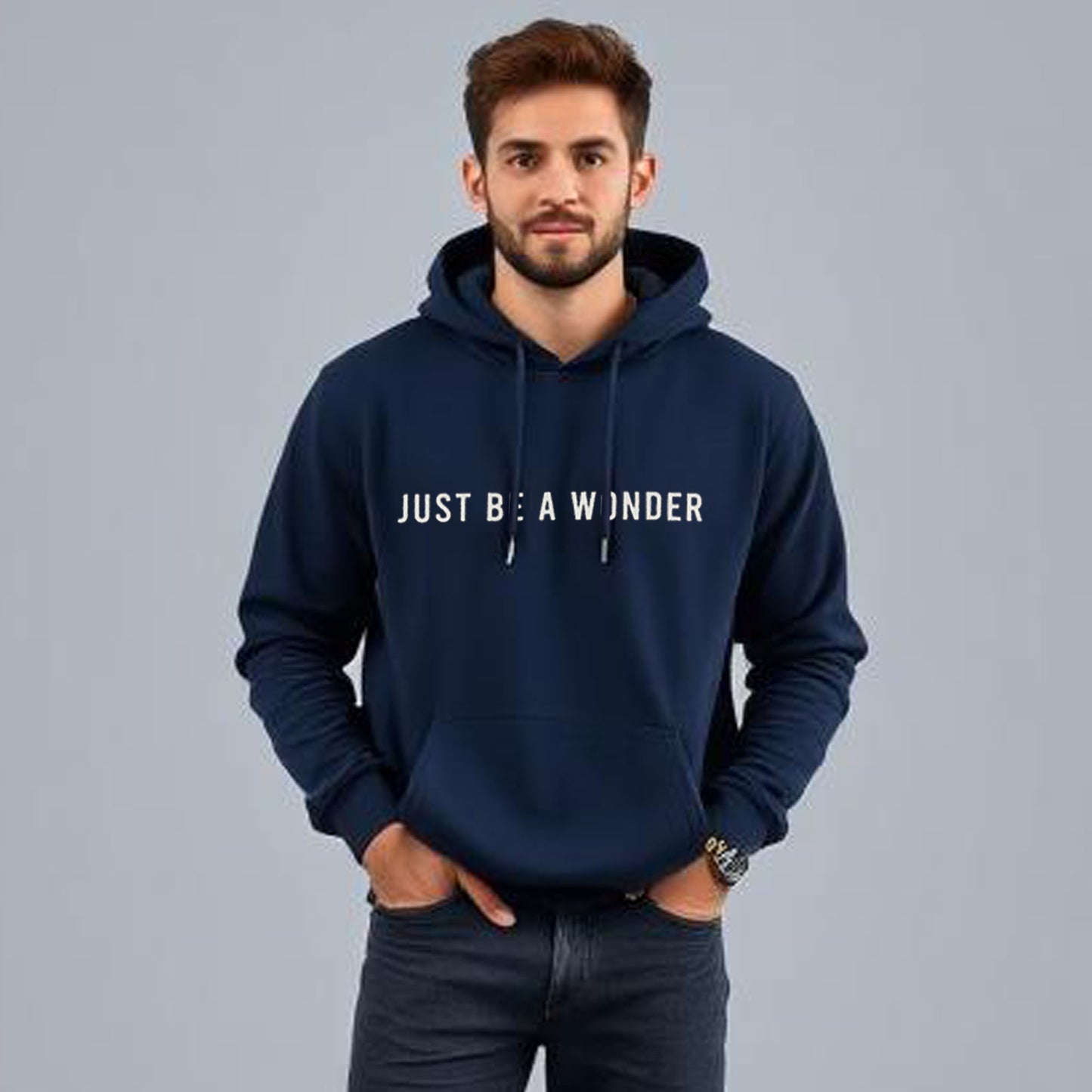 Just Be a Wonder Inspirational Hoodie - Diseños