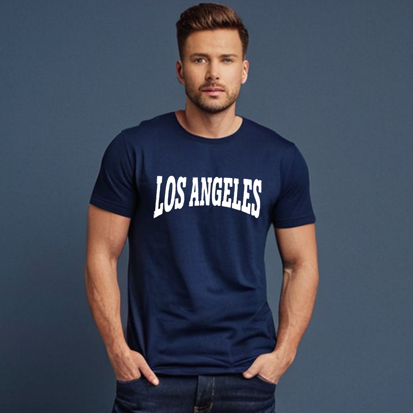 Classic Los Angeles Arched T-Shirt - Diseños