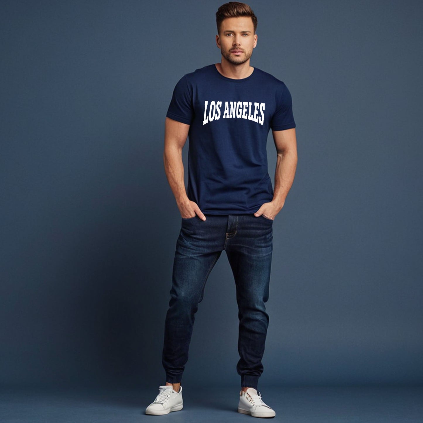 Classic Los Angeles Arched T-Shirt - Diseños