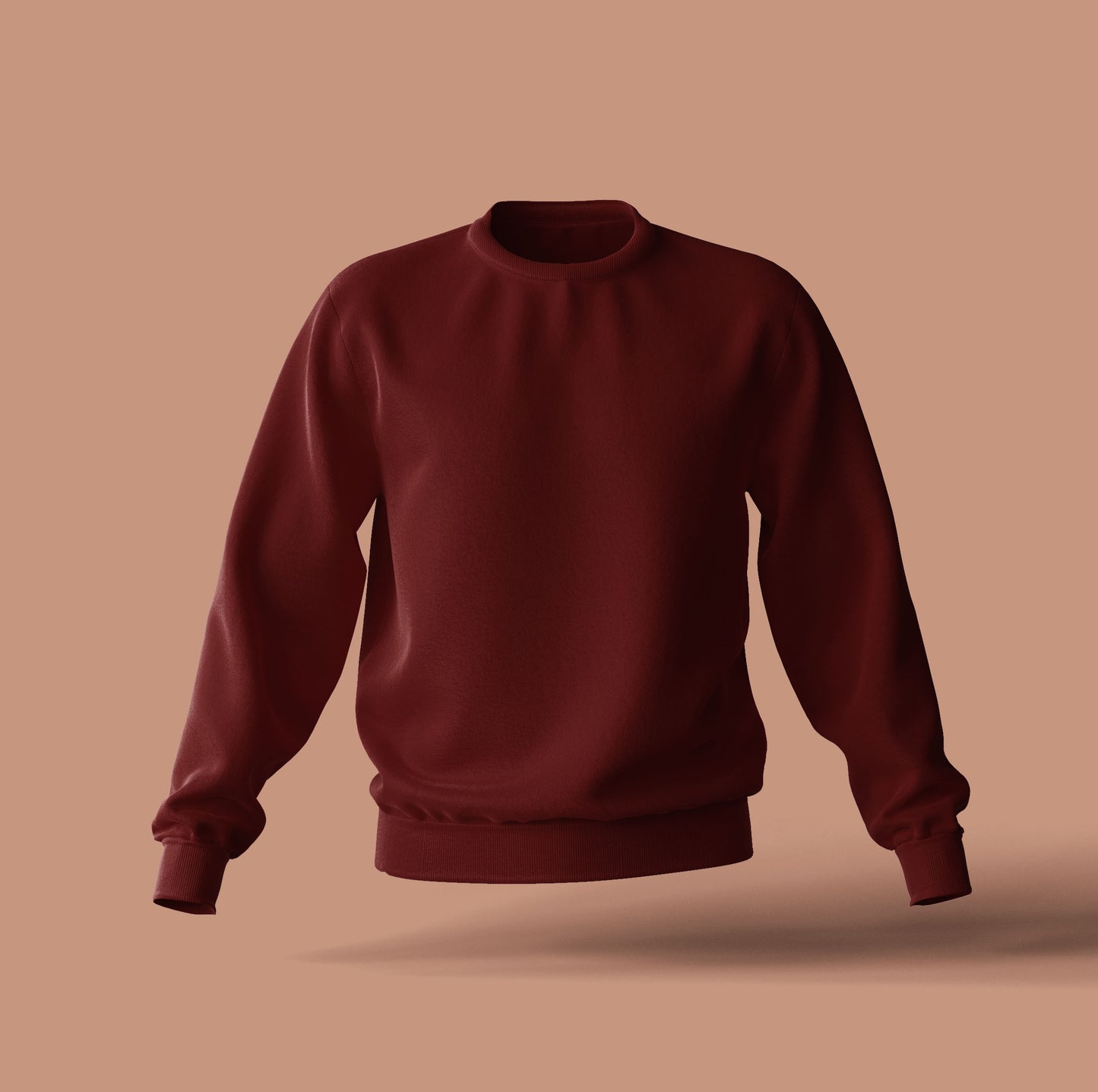 Diseños Maroon Sweatshirt