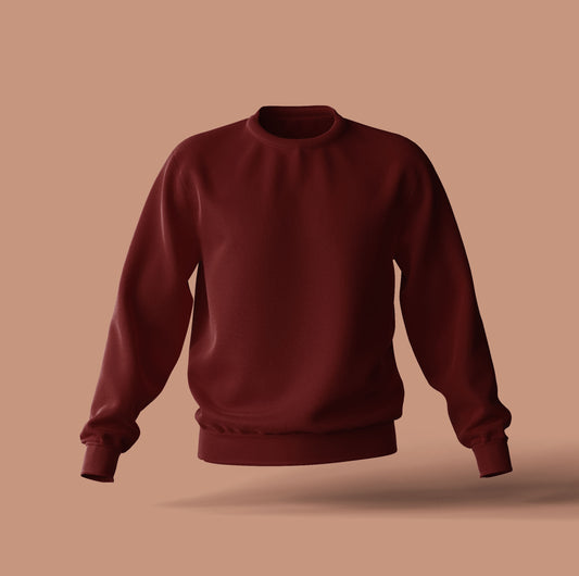 Diseños Maroon Sweatshirt