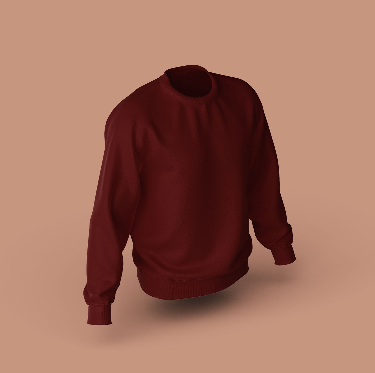 Diseños Maroon Sweatshirt