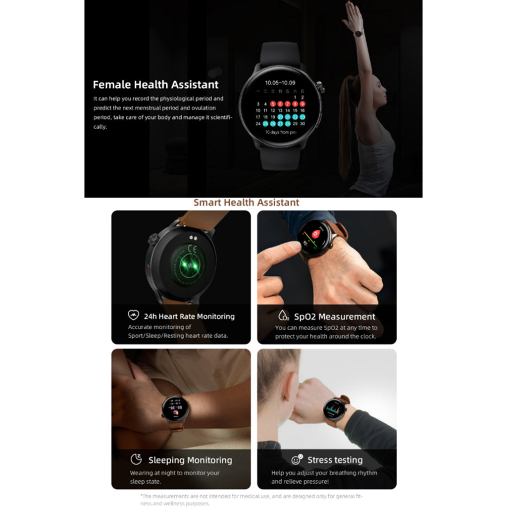 Mibro Lite 2 Main Chip Smartwatch With Dual Straps - Diseños