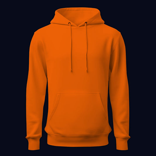 Diseños Bold Orange Hoodie