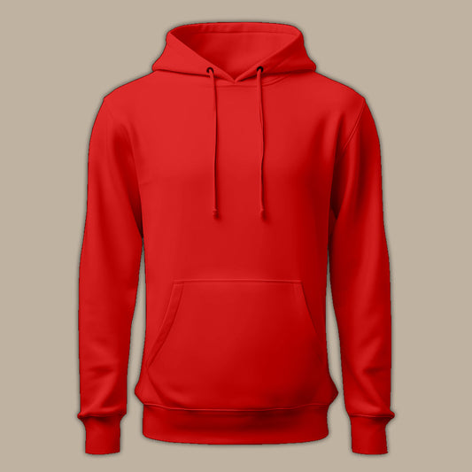 Diseños Bold Red Hoodie