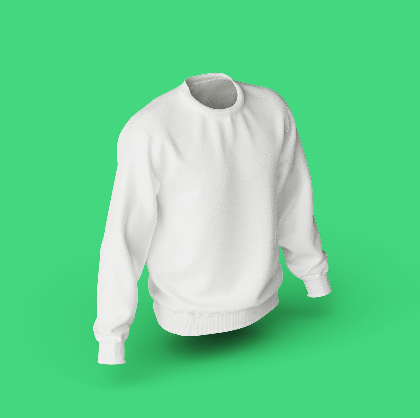 Diseños White Sweatshirt