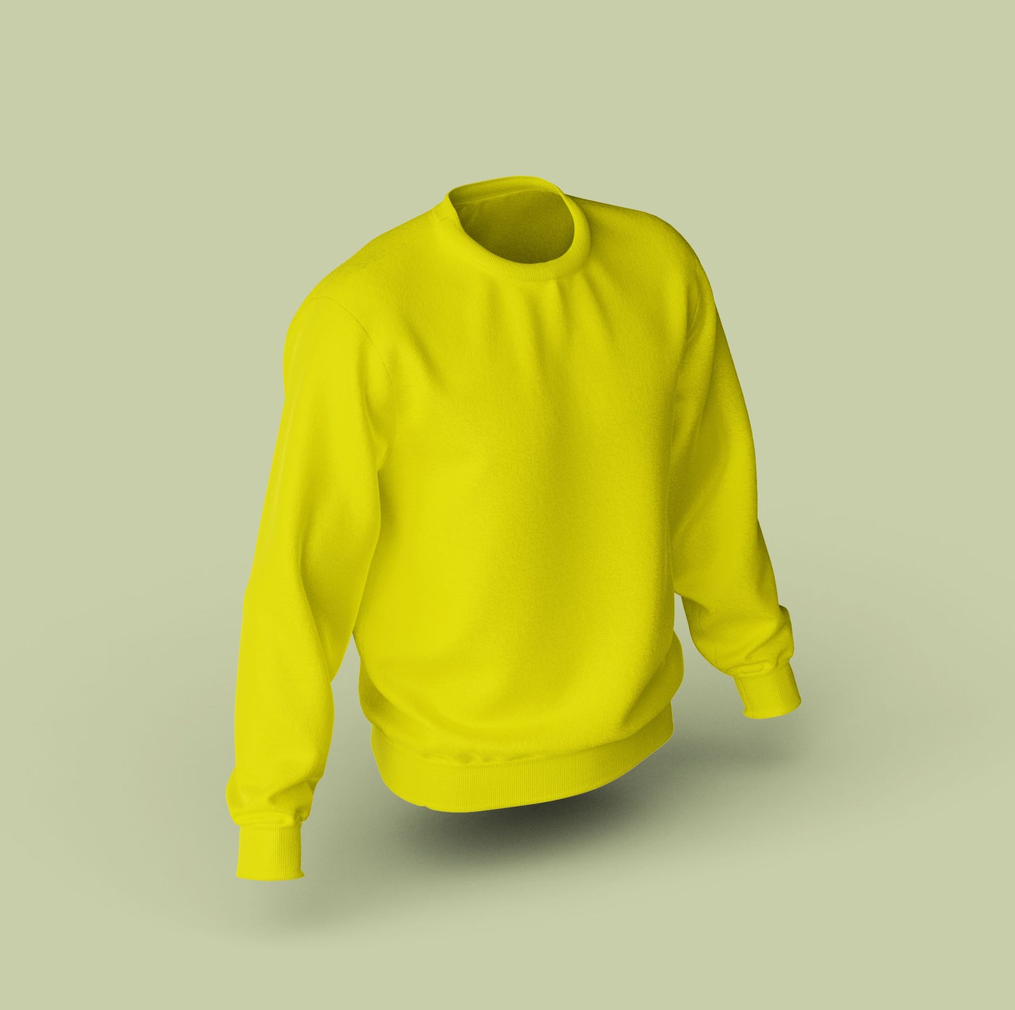 Diseños Yellow Sweatshirt